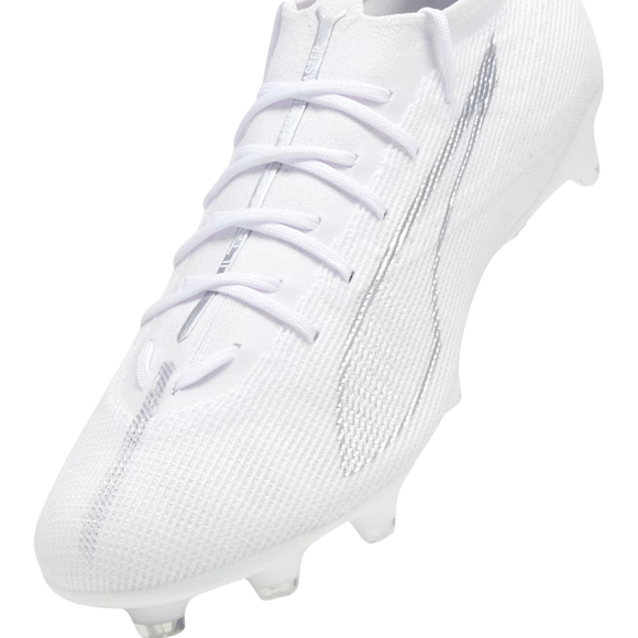 Buty piłkarskie Puma Ultra 5 Pro FG/AG białe 107685 04