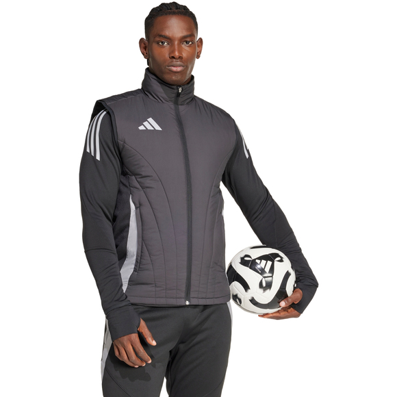 Kamizelka męska adidas Tiro 24 Competition Winterized Vest szara IM9968