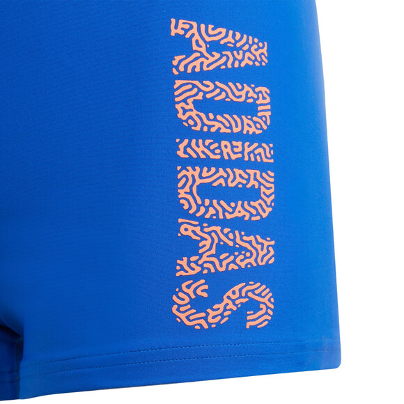Spodenki kąpielowe dla dzieci adidas Logo Swim BXR niebieskie IP2719