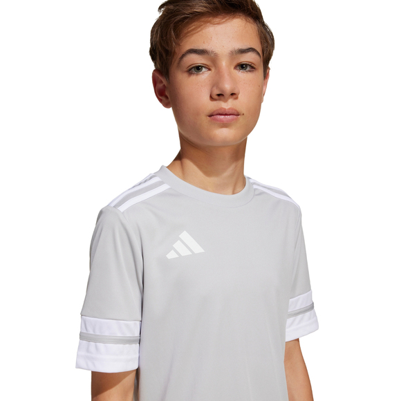 Koszulka dla dzieci adidas Squadra 25 jasnoszara JJ0061