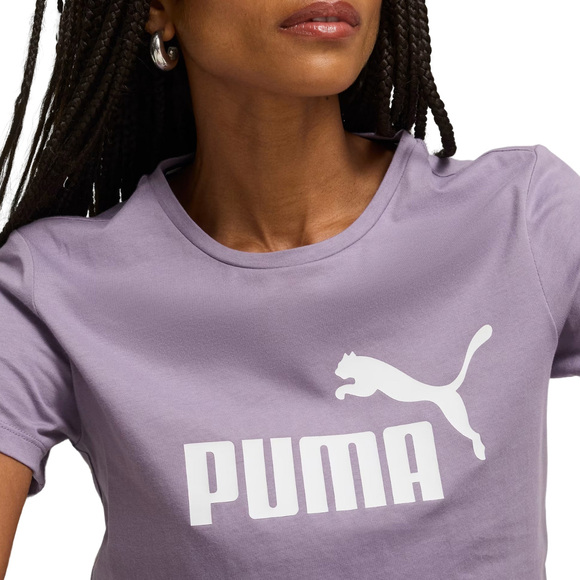 Koszulka damska Puma ESS Logo Tee jasny fiolet 586775 34