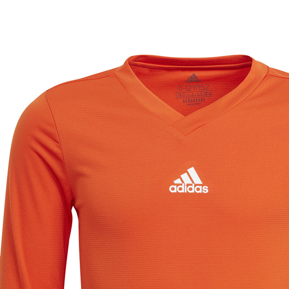 Koszulka dla dzieci adidas Team Base Tee pomarańczowa GN7511