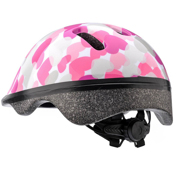 Kask rowerowy Meteor KS06 Hearts pink roz XS  44-48cm  24818