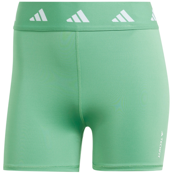 Spodenki damskie adidas Techfit zielone IU1853