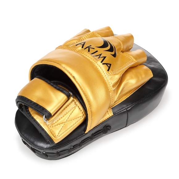 Tarcze trenera profilowane MAX Black/Gold