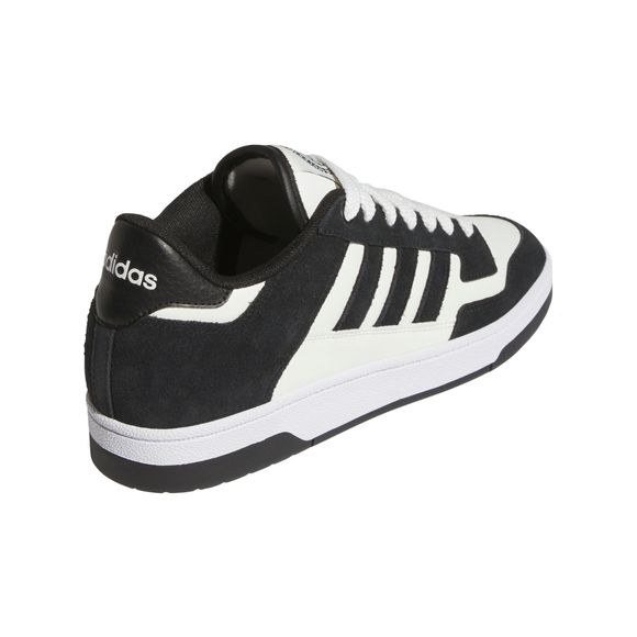 Buty męskie adidas Rapid Court Low biało-czarne JP5255