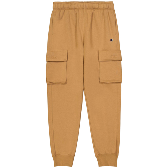 Spodnie męskie Champion Rib Cuff Cargo Pants musztardowe 220298 MS034