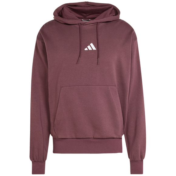 Bluza męska adidas Essentials Feelcozy Fleece brązowa IN6070