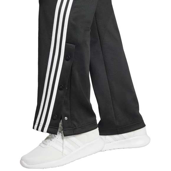 Spodnie damskie adidas Iconic Wrapping 3-Stripes Snap czarne IN1833