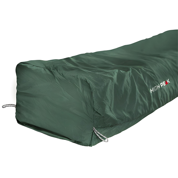 Śpiwór High Peak Ultra Pak 500 Eco 205x75x50 cm zielono-czerwony 23254