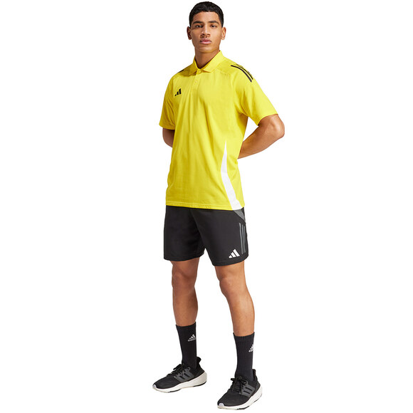 Koszulka męska adidas Tiro 24 Competition Polo żółta IV9144