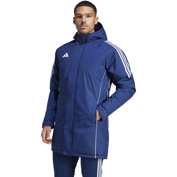 Kurtka męska adidas Tiro 24 Stadium Parka niebieska IR9495