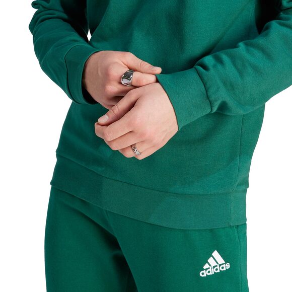 Bluza męska adidas Essentials Fleece zielona IJ8893