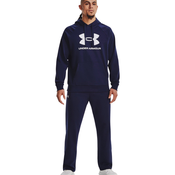 Bluza męska Under Armour Rival Fleece Logo HD granatowa 1379758 410