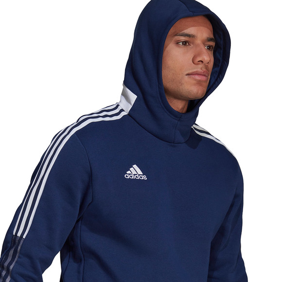 Bluza męska adidas Tiro 21 Sweat Hoody granatowa GH4464