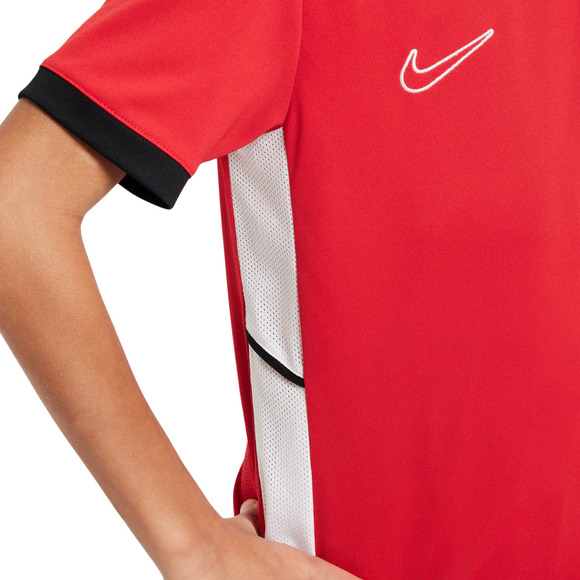 Koszulka dla dzieci Nike Dri-Fit Academy 25 SS czerwona FZ9758 657 