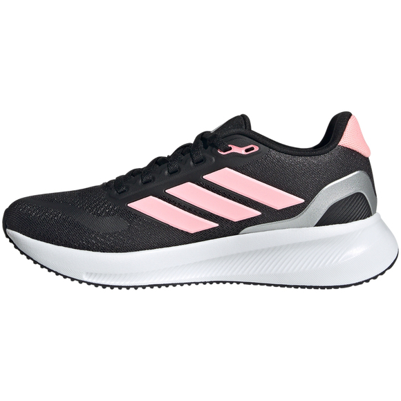 Buty dla dzieci adidas Runfalcon 5 czarno-różowe IE8585