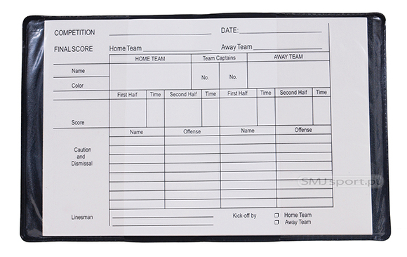 Kartki sędziowskie SMJ VRC-220 /KPL/  
