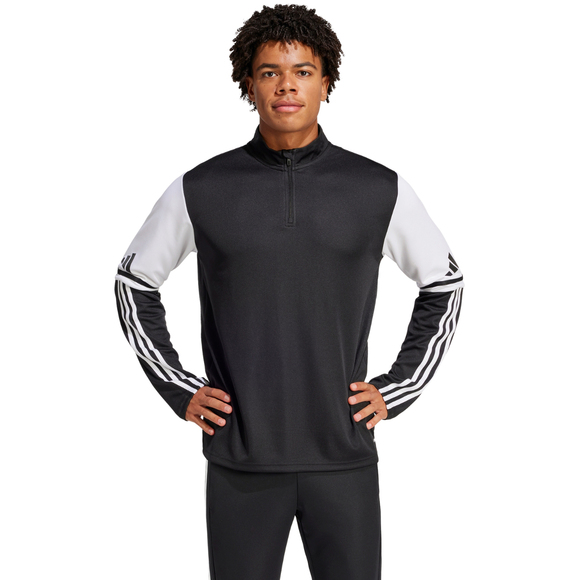 Bluza męska adidas Squadra Training Top czarno-biała JE2767