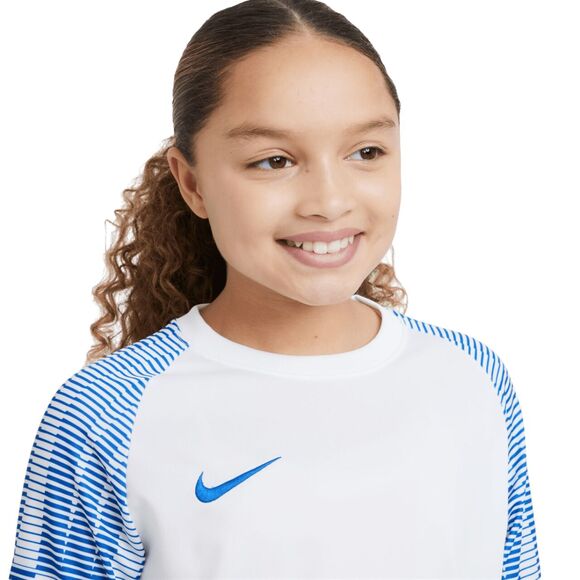 Koszulka dla dzieci Nike Df Academy Jsy SS biała DH8369 102