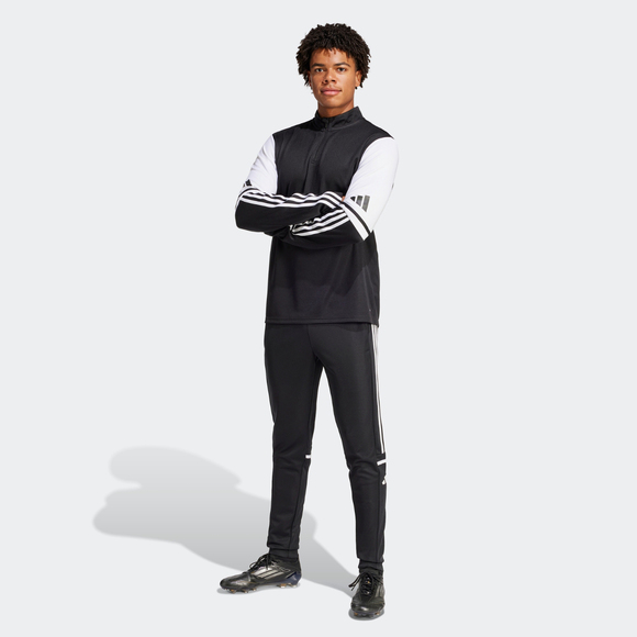 Bluza męska adidas Squadra Training Top czarno-biała JE2767