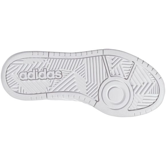 Buty dla dzieci adidas Hoops 3.0 Bold białe IG6973