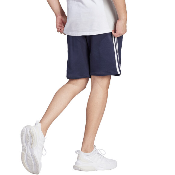 Spodenki męskie adidas Essentials Fleece 3-Stripes Shorts granatowe IJ6484