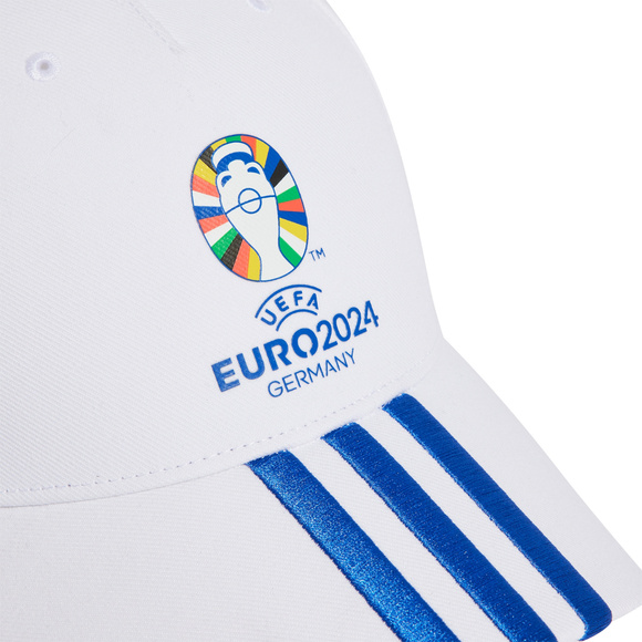 Czapka z daszkiem adidas UEFA EURO24™ Official Emblem biała IT3314