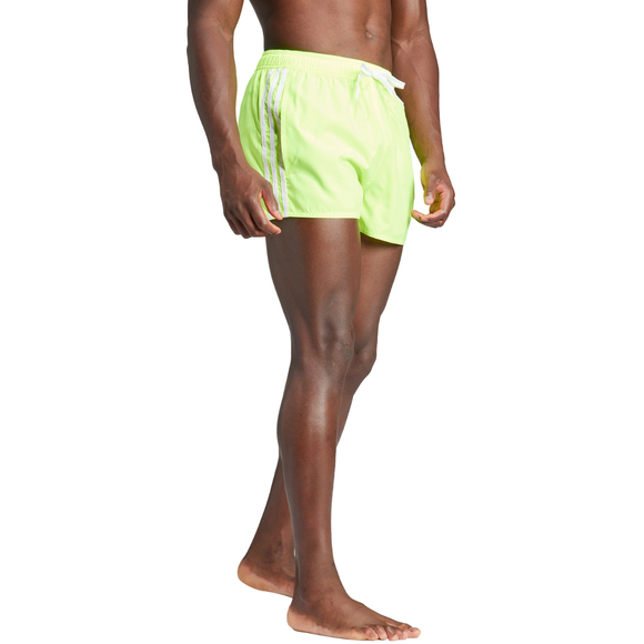 Spodenki kąpielowe męskie adidas 3-Stripes CLX Swim Shorts zielone IS2054