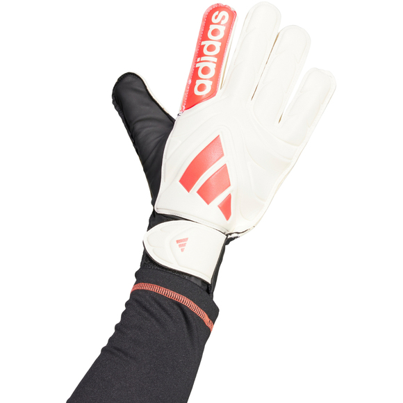 Rękawice bramkarskie adidas Copa Club Goalkeeper biało-pomarańczowe JH3789