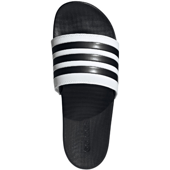 Klapki adidas adilette Comfort Slides czarno-białe GZ5893