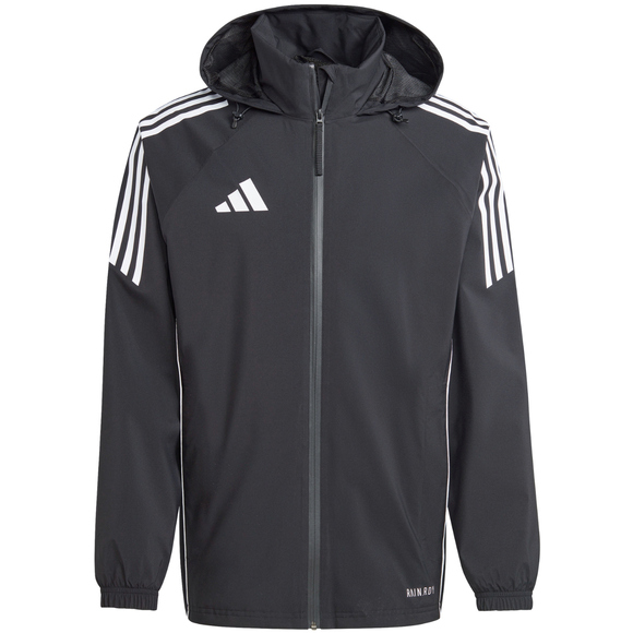 Kurtka męska adidas Tiro 24 Rain czarno-biała IJ7390