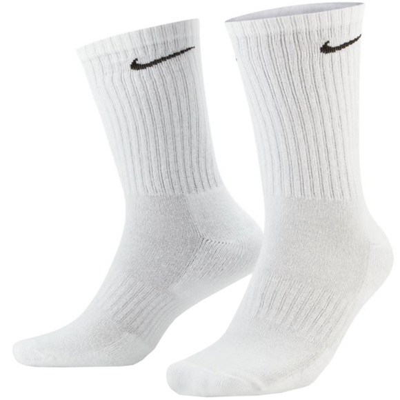 Skarpety Nike Everyday Cushioned Crew 3 pary białe, szare, czarne SX7664 964