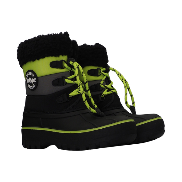 Buty dla dzieci Lee Cooper czarno-limonkowe LCJ-24-44-2856K 