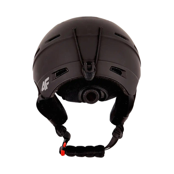 Kask narciarski dla dzieci 4F U063 roz.M 54-58cm czarny 4FJWAW24AHELU063 21S