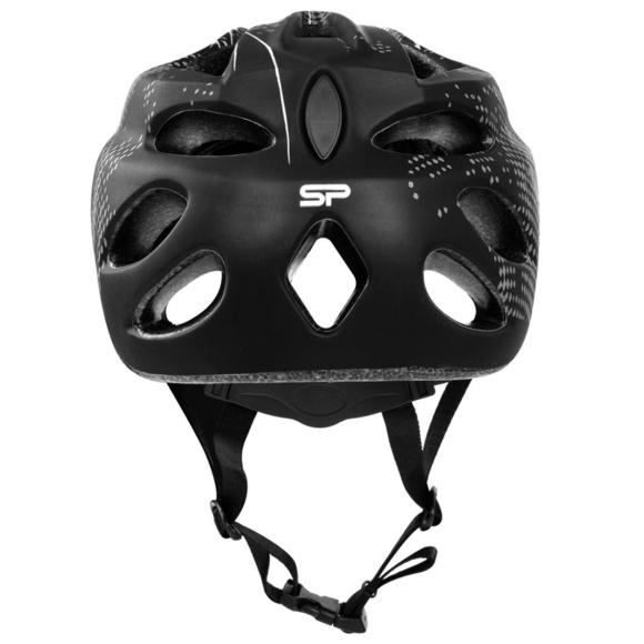 Kask rowerowy Spokey Checkpoint 58-61 cm szaro-czarny 926891