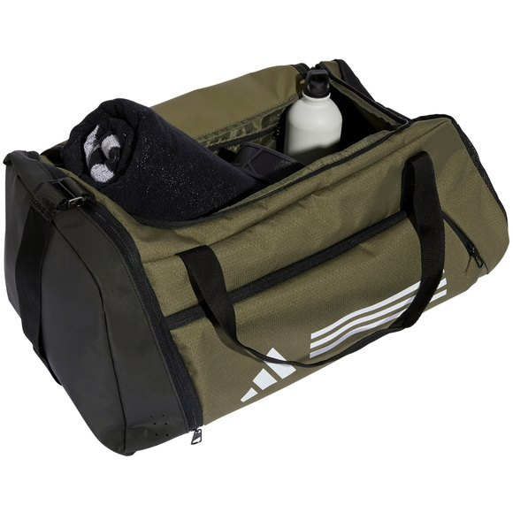 Torba adidas Essentials 3-Stripes Duffel M oliwkowa IZ1918