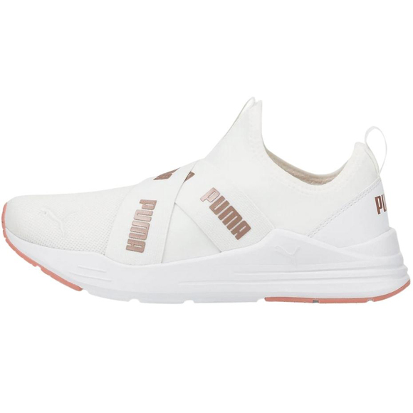 Buty damskie Puma Wired Run Slipon Wmns białe 382299 04