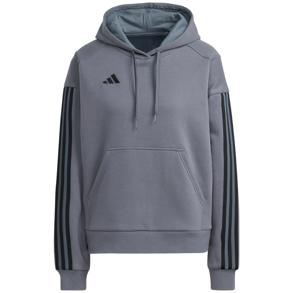 Bluza damska adidas Tiro 23 Competition Cotton Hoodie szara IC4618