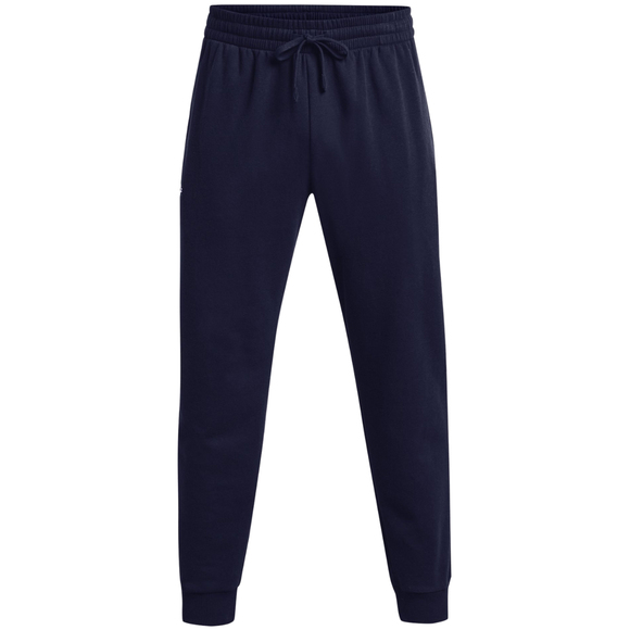 Spodnie męskie Under Armour Rival Fleece Joggers granatowe 1379774 410