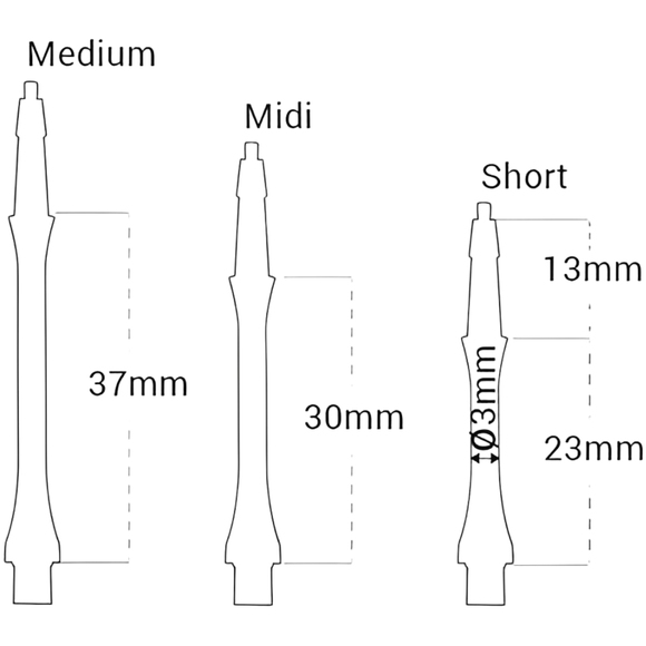 Harrows Shaft Clik Slim midi