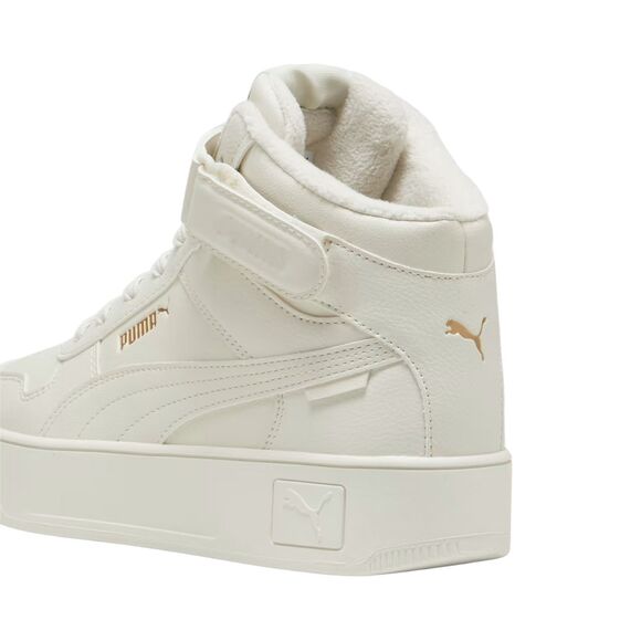 Buty damskie Puma Carina Street Mid WTR kremowe 398050 02