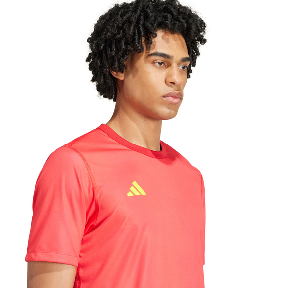 Koszulka męska dwustronna adidas Reversible 24 pomarańczowa IS0830