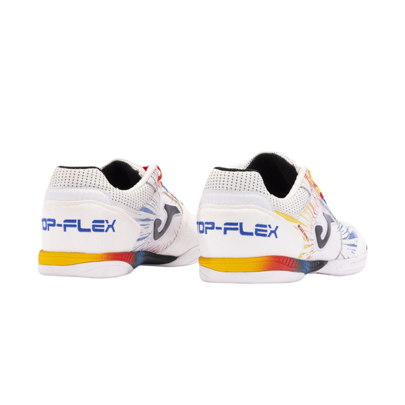 Buty piłkarskie Joma Top Flex 2476 Indoor biało-czerwone TOPW2476IN