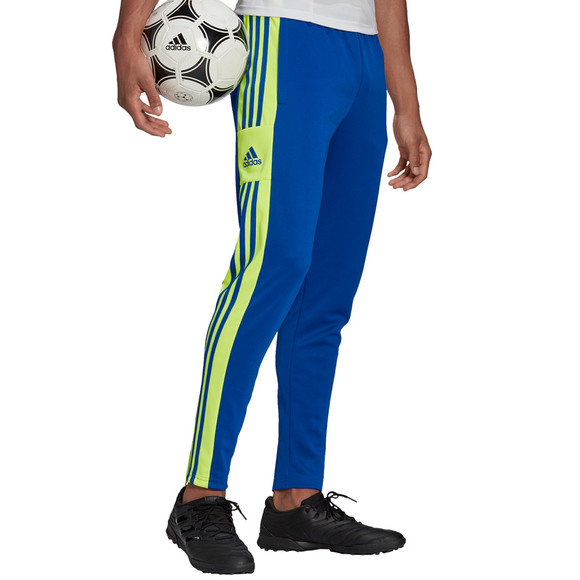 Spodnie męskie adidas Squadra 21 Training Pant niebiesko-żółte GP6451