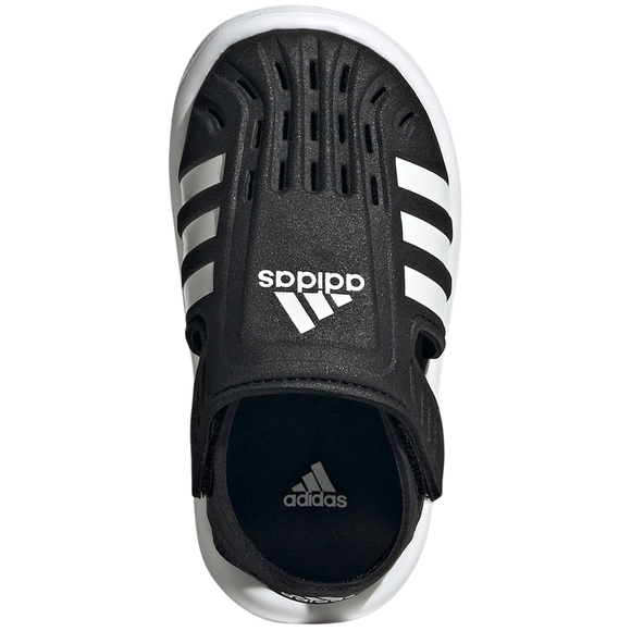 Sandały dla dzieci adidas Closed-Toe Summer Water czarno-białe GW0391