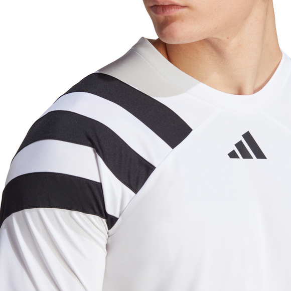 Koszulka męska adidas Fortore 23 Jersey biało-czarna IK5745