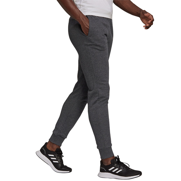 Spodnie damskie adidas Essentials Slim Tapered Cuffed Pant ciemnoszare HA0265