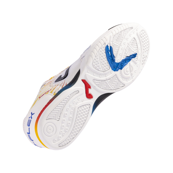 Buty piłkarskie Joma Top Flex 2476 Indoor biało-czerwone TOPW2476IN