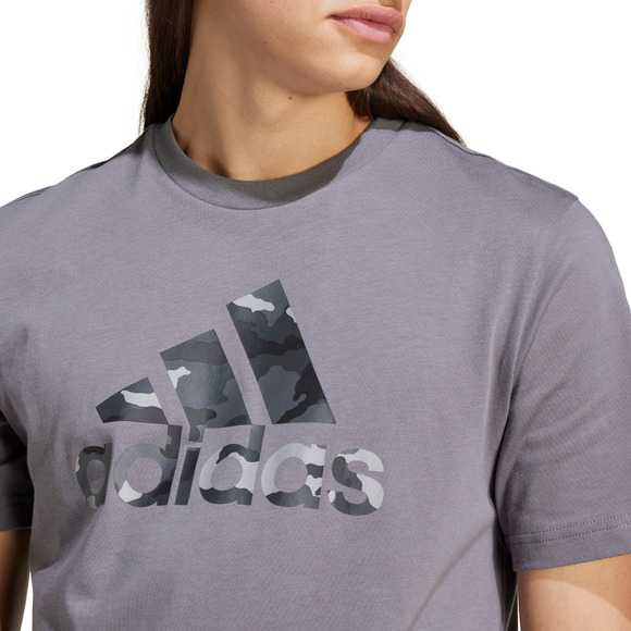 Koszulka męska adidas Camo Bos Graphic Tee szara IY0741